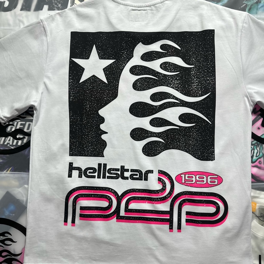 Hellstar Sport Logo T-shirt ‘White’ - Picture 6 of 7